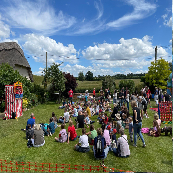 punch and Judy show in the strawberry fair